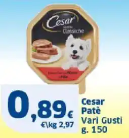 Sigma Cesar Patè Vari Gusti offerta