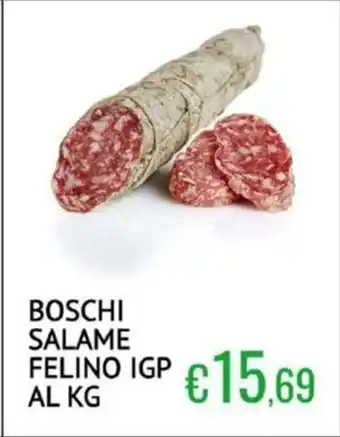 Sugros Boschi salame felino igp offerta