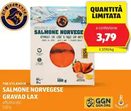 ALDI The icelander salmone norvegese gravad lax offerta