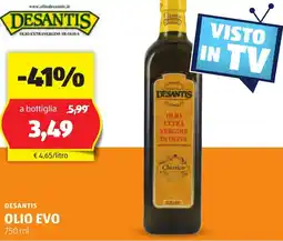 ALDI Desantis olio evo offerta