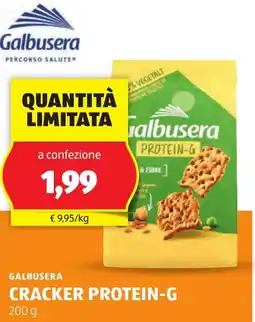 ALDI Galbusera cracker protein-G offerta