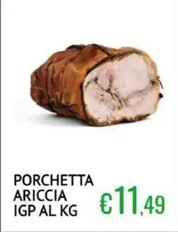 Sugros Porchetta ariccia igp offerta