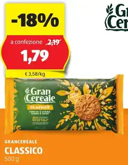 ALDI Grancereale classico offerta