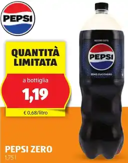 ALDI Pepsi zero offerta