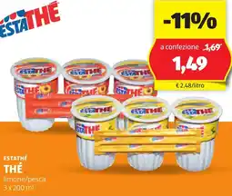 ALDI Estathé thé offerta