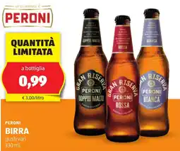 ALDI PERONI birra offerta