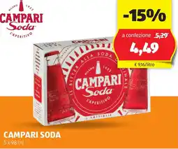 ALDI CAMPARI Soda offerta
