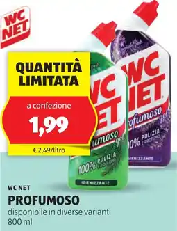 ALDI WC NET profumoso offerta