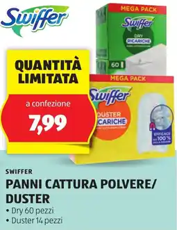 ALDI Swiffer panni cattura polvere/ duster offerta