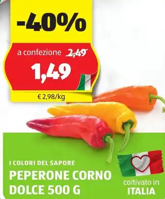 ALDI I colori del sapore peperone corno dolce offerta