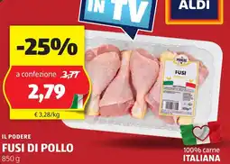 ALDI Il podere fusi di pollo offerta