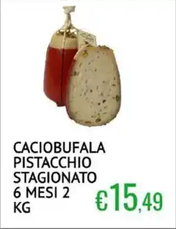 Sugros Caciobufala pistacchio stagionato 6 mesi offerta