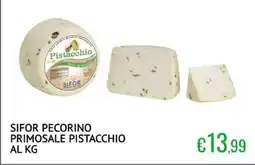Sugros Sifor pecorino primosale pistacchio offerta