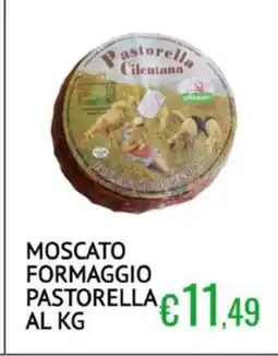 Sugros Moscato formaggio PASTORELLA offerta