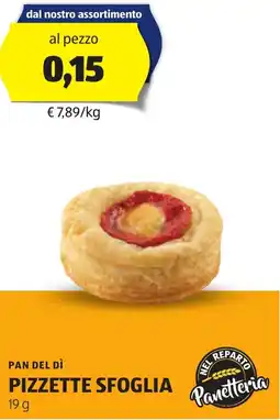 ALDI Pan del dì pizzette sfoglia offerta