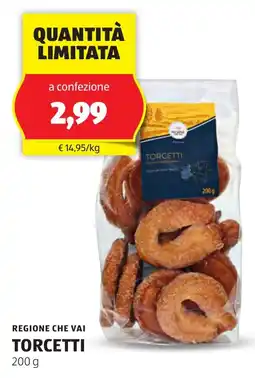 ALDI Regione che vai torcetti offerta