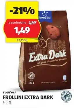 ALDI Buon'ora frollini extra dark offerta