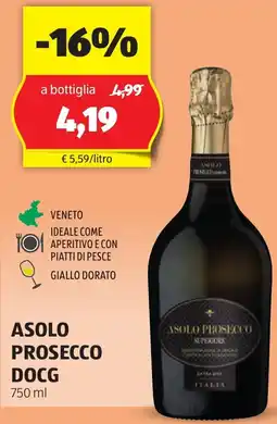 ALDI Asolo prosecco DOCG offerta