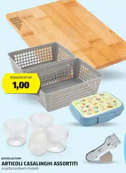 ALDI Jescollection articoli casalinghi assortiti offerta