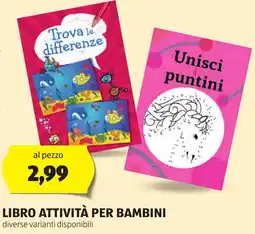 ALDI Libro attività per bambini offerta