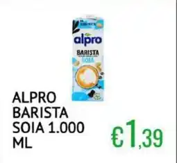 Sugros Alpro barista soia offerta
