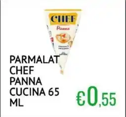 Sugros Parmalat chef panna cucina offerta