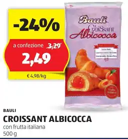 ALDI BAULI croissant albicocca offerta