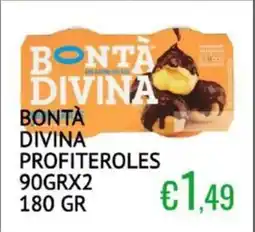 Sugros Bonta divina profiteroles offerta