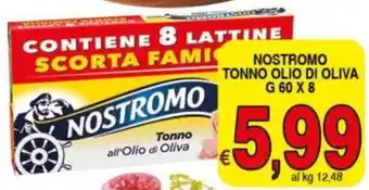 Iper Triscount Nostromo tonno olio di oliva offerta