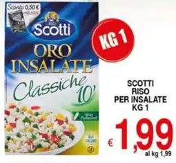 Iper Triscount Scotti riso per insalate offerta