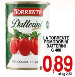 Iper Triscount La torrente pomodorini datterini offerta