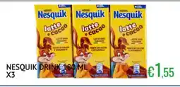 Sugros Nesquik drink offerta