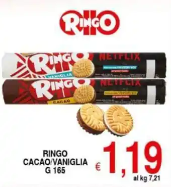 Iper Triscount Ringo cacao/vaniglia offerta