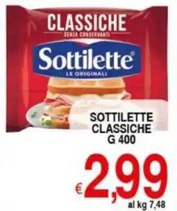 Iper Triscount Sottilette classiche offerta
