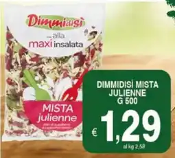 Iper Triscount Dimmidisì mista julienne offerta