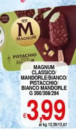 Iper Triscount Magnum classico/ mandorle/bianco/ pistacchio bianco mandorle offerta