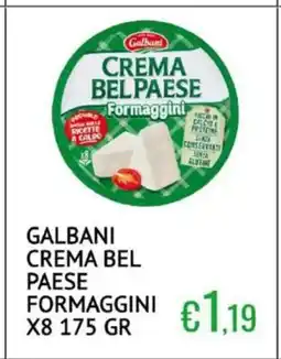 Sugros Galbani crema bel paese formaggini offerta