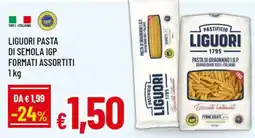 A&O Liguori pasta di semola IGP formati assortiti offerta