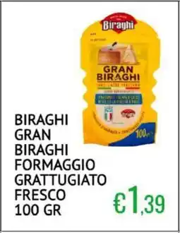 Sugros Biraghi gran biraghi formaggio grattugiato fresco offerta