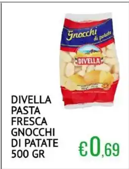 Sugros Divella pasta fresca gnocchi di patate offerta