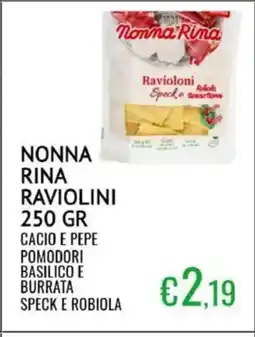Sugros Nonna rina raviolini offerta