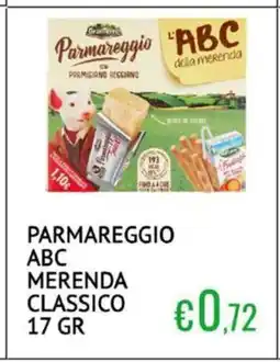 Sugros Parmareggio abc merenda classico offerta