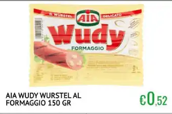 Sugros Aia wudy wurstel al formaggio offerta