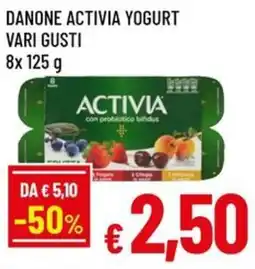 A&O Danone activia yogurt vari gusti offerta