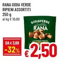 A&O Rana gioia verde ripieni assortiti offerta