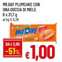 A&O Mr.day plumcake con una goccia di miele offerta