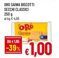 A&O Oro saiwa biscotti secchi classici offerta