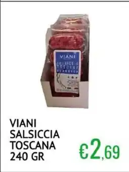 Sugros Viani salsiccia toscana offerta