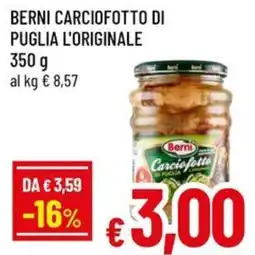 A&O Berni carciofotto di puglia l'originale offerta