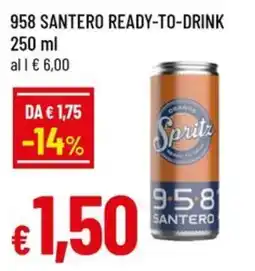 A&O 958 santero ready-to-drink offerta